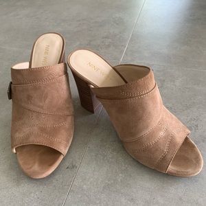 Nine West western inspired mules